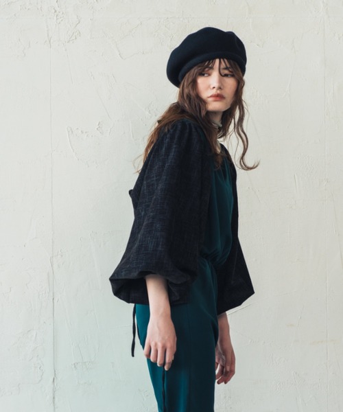 ORIENT(オリエント)の「TARO【タロ】(ハンチング/ベレー帽・レディース・モカ/ベージュ系その他/グレー系その他/ブラック・FREE)」の17枚目の写真