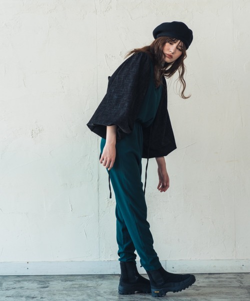 ORIENT(オリエント)の「TARO【タロ】(ハンチング/ベレー帽・レディース・モカ/ベージュ系その他/グレー系その他/ブラック・FREE)」の18枚目の写真