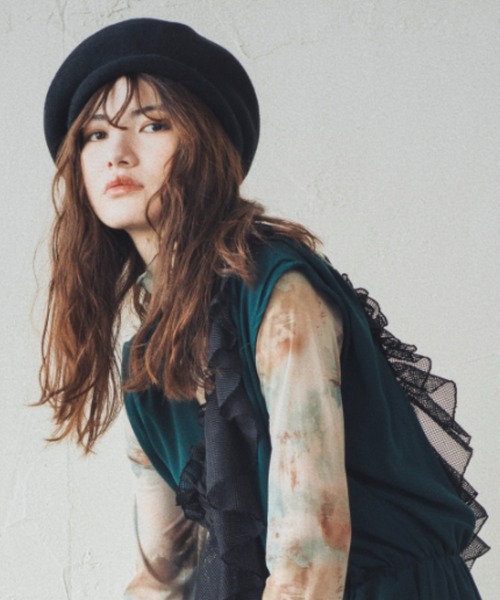 ORIENT(オリエント)の「TARO【タロ】(ハンチング/ベレー帽・レディース・モカ/ベージュ系その他/グレー系その他/ブラック・FREE)」の12枚目の写真