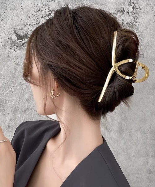 日本未入荷★Hermes大人のためのメドーGM ヘアクリップ バレッタ バレッタ-《クルー・メドール》-