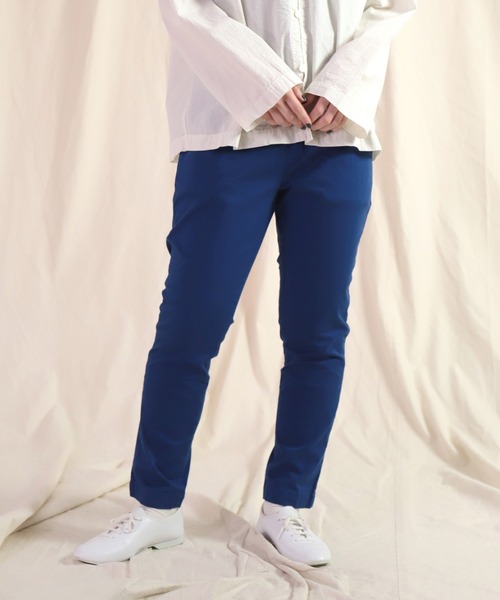 Brocante（ブロカント）の「[Brocante / ブロカント] CPT40ラチネストレッチ コクパンツ（その他パンツ・レディース・ホワイト/ブラック/ベージュ/グレー/オリーブ/ブルー・1/2/0）」の6枚目の写真