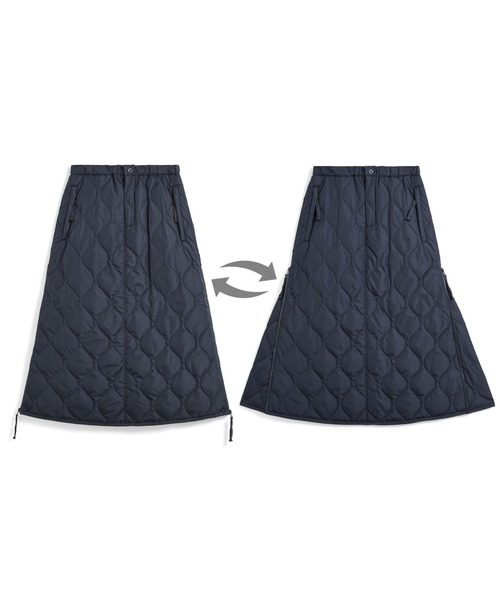 TAION(タイオン)】〈ウィメンズ〉ミリタリー ジップガゼット ダウン