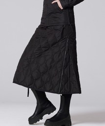 TAION（タイオン）の「【TAION(タイオン)】〈ウィメンズ〉ミリタリー ジップガゼット ダウンスカート（スカート）」