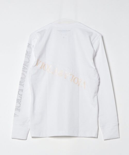 『VIOLA rumore/ヴィオラ ルモーレ』P.T入り切替Vネック長袖Tシャツ ロンT（Tシャツ/カットソー）｜SILVER BULLET（シルバーバレット）