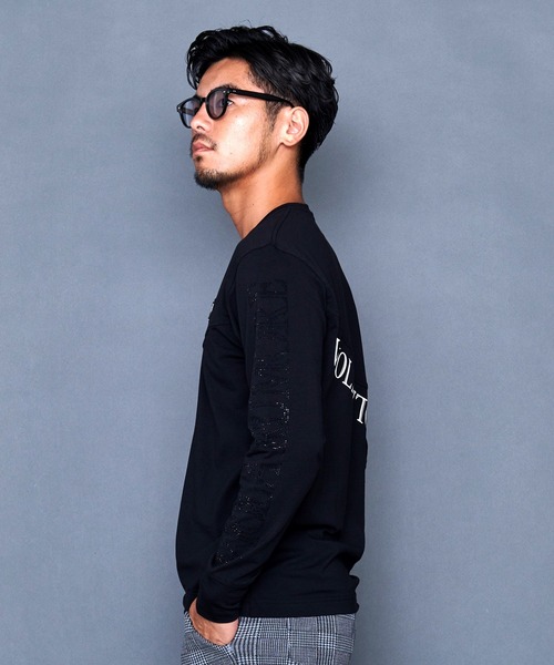 『VIOLA rumore/ヴィオラ ルモーレ』P.T入り切替Vネック長袖Tシャツ ロンT（Tシャツ/カットソー）｜SILVER BULLET（シルバーバレット）