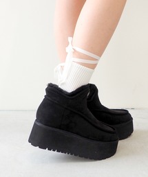byあしながおじさん | 撥水│厚底ムートンブーツ　8490097(ブーツ)