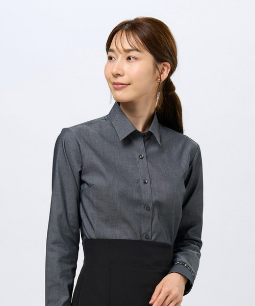 【Disney ディズニー】 形態安定ノーアイロン レギュラー 長袖ビジネスワイシャツ(ビジネスシャツ)|TOKYO SHIRTS(トウキョウシャツ)