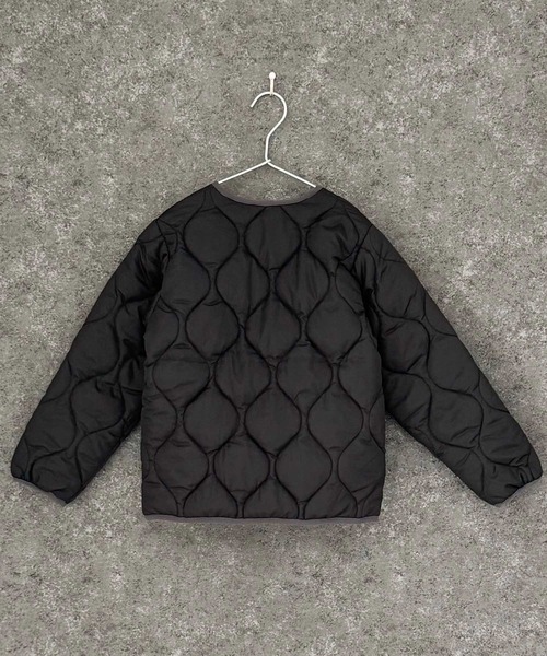 ノーカラー キルティング ジャケット（ノーカラージャケット）｜THE