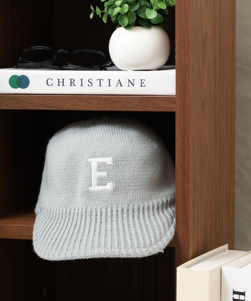 Sense of Grace（センスオブグレース）の「ウール混 ロゴ刺繍キャップ（キャップ・メンズ・ブラック/ベージュ/グレー/ライトブルー/アイボリー・FREE）」の5枚目の写真