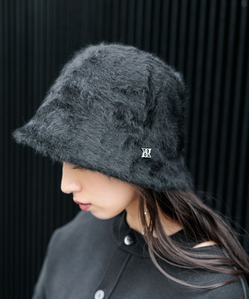 HARE(ハレ)の「アンゴラファーハット(HARE)(ハット・レディース・ブラック・FREE)」の5枚目の写真