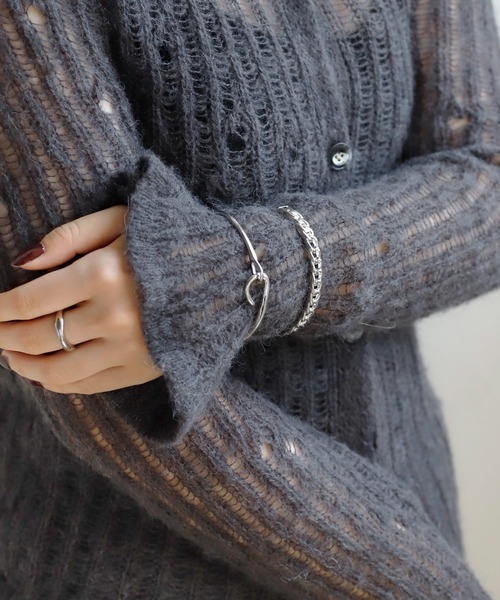 ANEMONE（アネモネ）の「チェーンバングル（バングル/リストバンド・レディース・シルバー・FREE）」の8枚目の写真