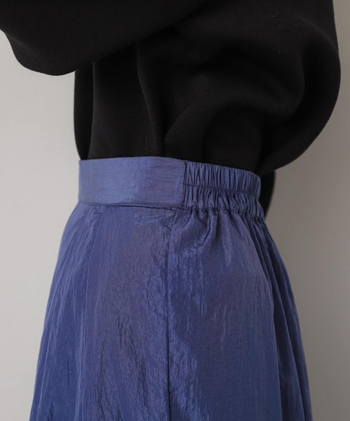 SENSE OF PLACE by URBAN RESEARCH（センスオブプレイスバイアーバンリサーチ）の「バルーンティアードスカート（スカート・レディース・アイボリー/ブラック/パープル・SMALL/MEDIUM）」の16枚目の写真