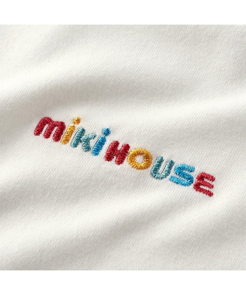 MIKI HOUSE(ミキハウス)の「バックロゴ半袖Tシャツ(大人用)(Tシャツ/カットソー・レディース・ブルー系その他/ホワイト/ブラック・S(155-165cm)/L(175-185cm)/M(165-175cm))」の15枚目の写真