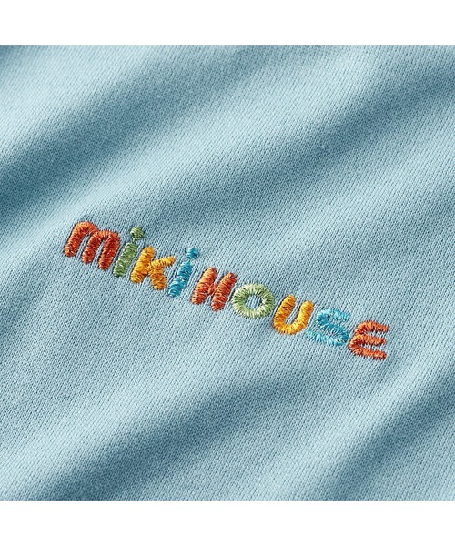 MIKI HOUSE(ミキハウス)の「バックロゴ半袖Tシャツ(大人用)(Tシャツ/カットソー・レディース・ブルー系その他/ホワイト/ブラック・S(155-165cm)/L(175-185cm)/M(165-175cm))」の4枚目の写真