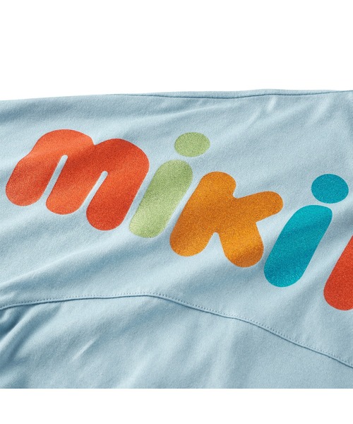 MIKI HOUSE(ミキハウス)の「バックロゴ半袖Tシャツ(大人用)(Tシャツ/カットソー・レディース・ブルー系その他/ホワイト/ブラック・S(155-165cm)/L(175-185cm)/M(165-175cm))」の5枚目の写真