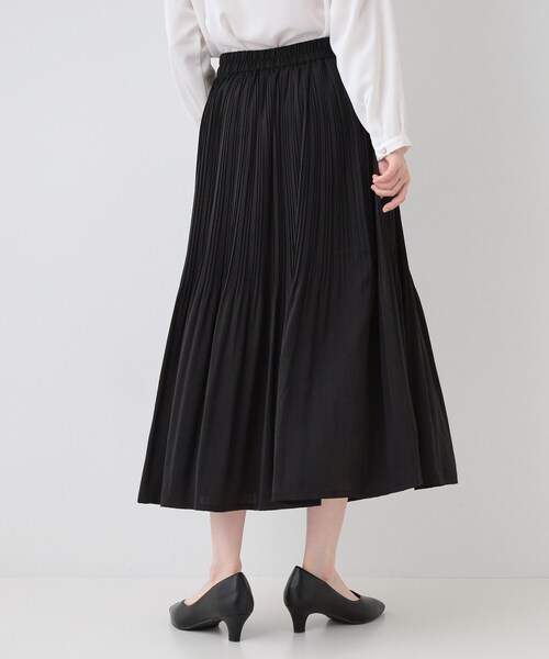 セール】【セレモニーにも】ひらりと揺れる上品シルエット サテン