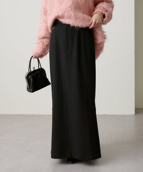 Omekashi(オメカシ)の「バックスリットスカート(スカート・レディース・グレー/ブラック/キャメル・36/38)」の5枚目の写真