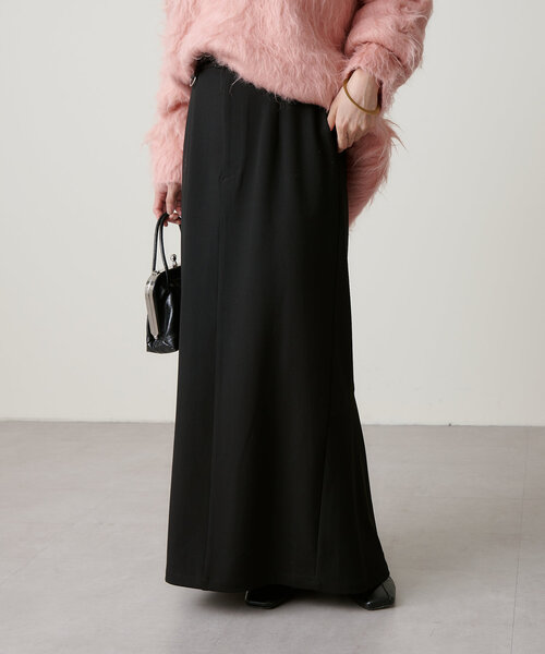 Omekashi(オメカシ)の「バックスリットスカート(スカート・レディース・グレー/ブラック/キャメル・36/38)」の6枚目の写真