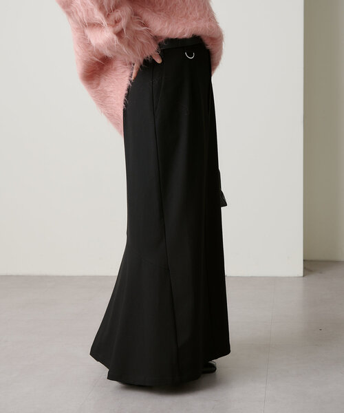 Omekashi(オメカシ)の「バックスリットスカート(スカート・レディース・グレー/ブラック/キャメル・36/38)」の7枚目の写真