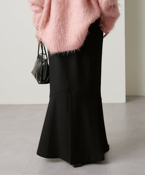 Omekashi(オメカシ)の「バックスリットスカート(スカート・レディース・グレー/ブラック/キャメル・36/38)」の8枚目の写真