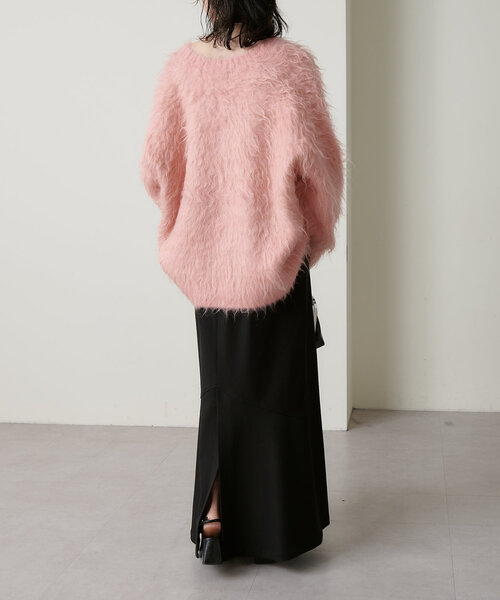 Omekashi(オメカシ)の「バックスリットスカート(スカート・レディース・グレー/ブラック/キャメル・36/38)」の13枚目の写真