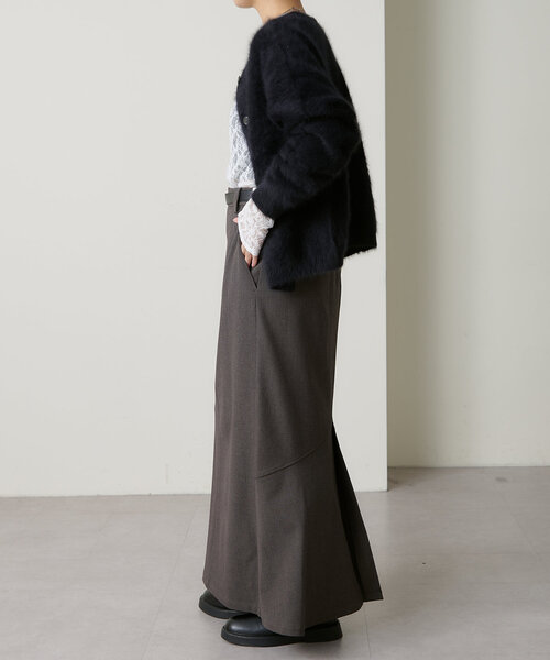 Omekashi(オメカシ)の「バックスリットスカート(スカート・レディース・グレー/ブラック/キャメル・36/38)」の22枚目の写真