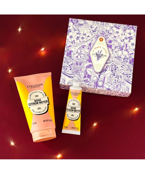 L'OCCITANE ローズシトロン セット ローズシトロンメイヤー オードトワレ セット | ANA DUTY FREE SHOP