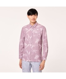 OAKLEY（オークリー）の「オークリー SKULL EARTH GRAPHIC 3D LS SHIRT ゴルフウェア/POLO SHIRT ポロシャツ/GOLF ゴルフ/OALEY（ポロシャツ・メンズ）」