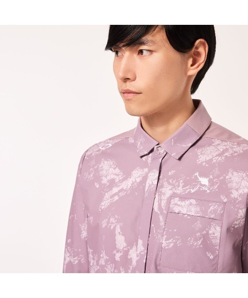 OAKLEY（オークリー）の「オークリー SKULL EARTH GRAPHIC 3D LS SHIRT