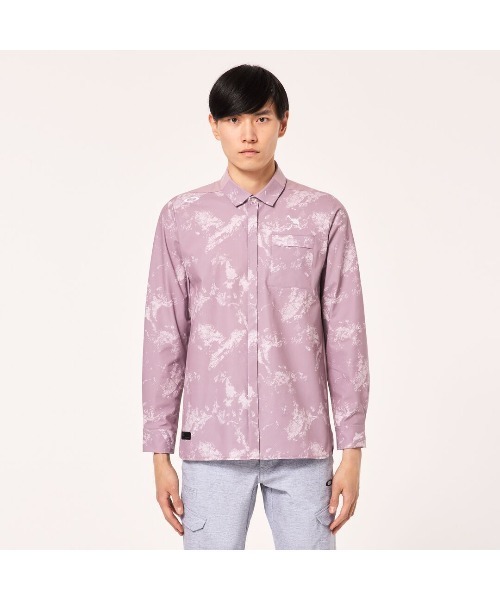 OAKLEY（オークリー）の「オークリー SKULL EARTH GRAPHIC 3D LS SHIRT