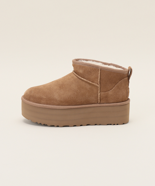 UGG（アグ）の「【UGG/アグ】W CLASSIC ULTRA MINI PLATFORM（ブーツ・レディース・キャメル・36/37/38）」の8枚目の写真