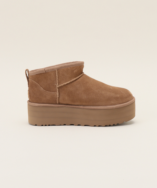 UGG（アグ）の「【UGG/アグ】W CLASSIC ULTRA MINI PLATFORM（ブーツ・レディース・キャメル・36/37/38）」の10枚目の写真