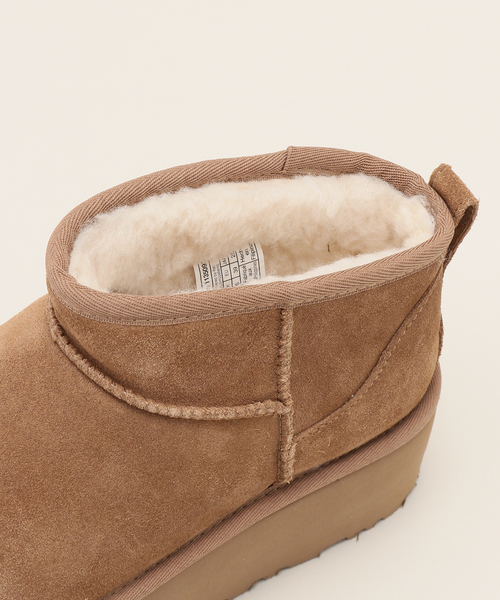 UGG（アグ）の「【UGG/アグ】W CLASSIC ULTRA MINI PLATFORM（ブーツ・レディース・キャメル・36/37/38）」の12枚目の写真