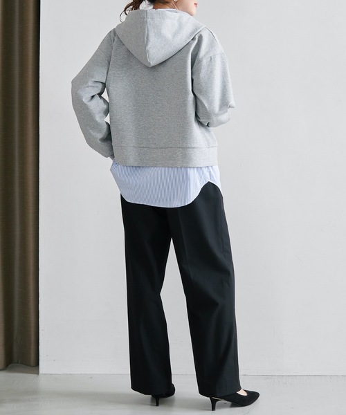 専用✨️エマテイラー ダンボールジップアップパーカー チャコールグレー 美品✨ 専用✨️エマテイラー ダンボールジップアップパーカー