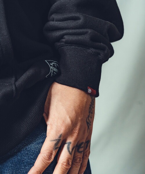 NineMicrophones(ナインマイクロフォンズ)の「ZIP PARKA-lyric-(ベスト・メンズ・グレー/ブラック・MEDIUM/LARGE/X-LARGE/XX-LARGE/SMALL)」の18枚目の写真