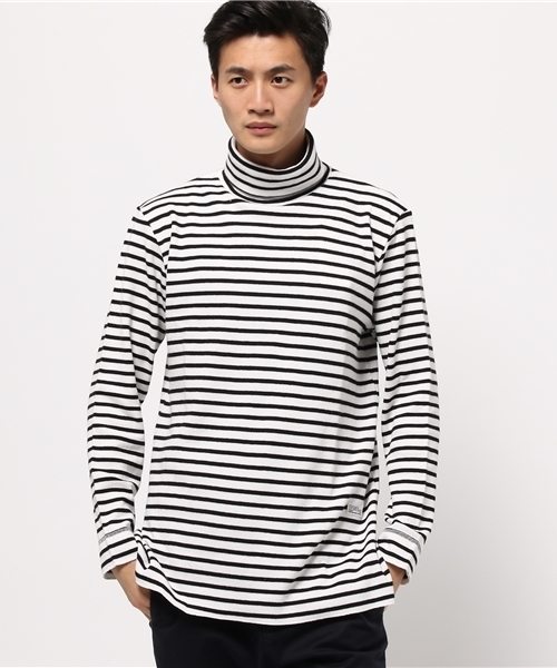 CIAOPANIC（チャオパニック）の「【Ciaopanic】　ハニカムロング丈タートルネック（Tシャツ/カットソー・メンズ・ホワイト/グレー/ブラック/その他19・MEDIUM/LARGE）」の4枚目の写真