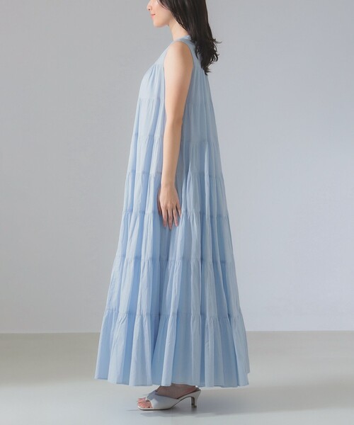 MARIHA（マリハ）の「【別注】MARIHA / ミューズ ソリッド ワンピース（ワンピース・レディース・ホワイト系その他/ブルー系その他・36S/36）」の15枚目の写真