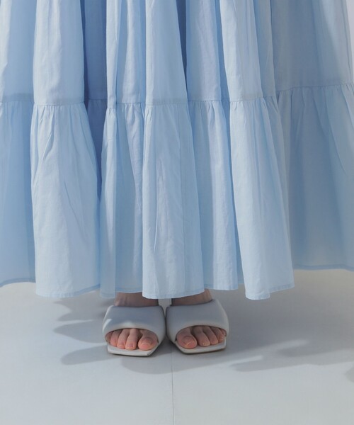 MARIHA（マリハ）の「【別注】MARIHA / ミューズ ソリッド ワンピース（ワンピース・レディース・ホワイト系その他/ブルー系その他・36S/36）」の18枚目の写真