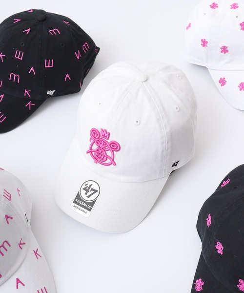 MLB公認 47BRAND×MISHKA CLEAN UP BBCAP コラボ クリーンナップ ベースボールキャップ（キャップ）｜47Brand（フォーティーセブンブランド）キャップ