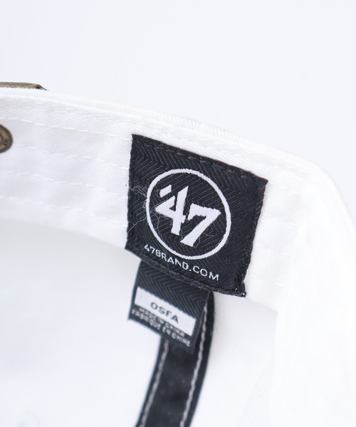 MLB公認 47BRAND×MISHKA CLEAN UP BBCAP コラボ クリーンナップ ベースボールキャップ（キャップ）｜47Brand（フォーティーセブンブランド）