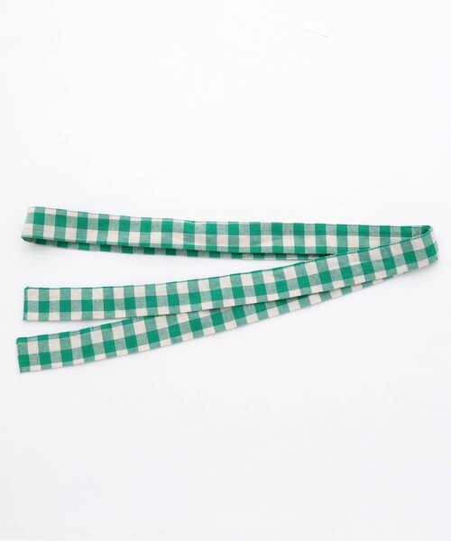 2WAYリボン付きお花みたいなギンガムチェックハット（ハット）｜p