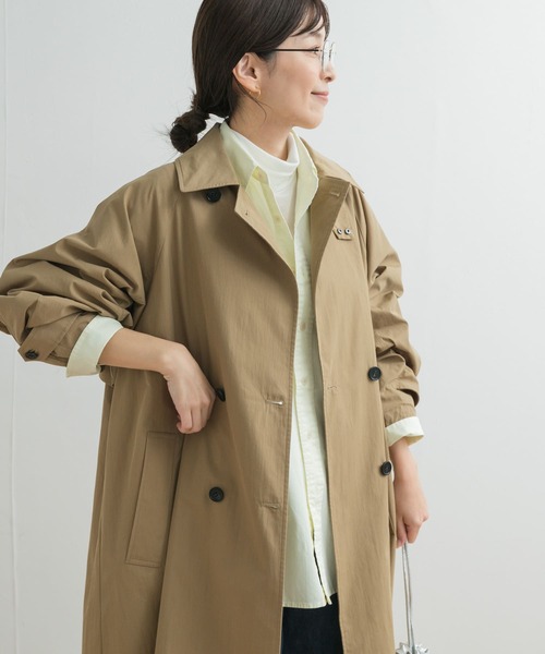URBAN RESEARCH DOORS｜袖ボリュームスタンドコート | Rakuten