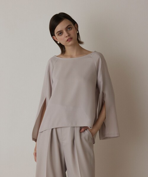 Grace continental トップス　ファー　トリアセファートップ GRACE CONTINENTAL（グレースコンチネンタル）の「トリアセファー