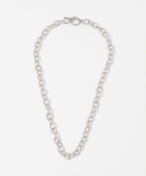 FOREVER 21(フォーエバー トゥエンティーワン)の「チェーンネックレス(ネックレス・レディース・シルバー・FREE)」の1枚目の写真