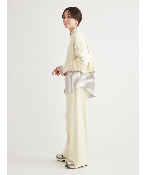 emmi(エミ)の「【10th】eco emmiロゴスウェットパンツ(その他パンツ・レディース・ホワイト/ブルー/イエロー・FREE)」の15枚目の写真