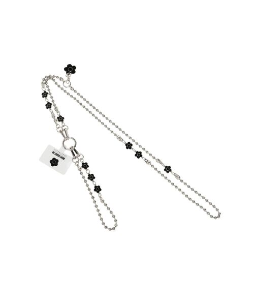 MERCURYDUO(マーキュリーデュオ)の「【MARY QUANTコラボ】デイジースマホショルダー&ストラップ(スマホグッズ・レディース・シルバー/ゴールド・FREE)」の1枚目の写真