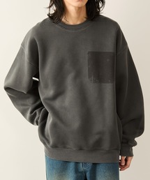 JUNRED | エアリーピグメントクルーネックプルオーバー(Tシャツ/カットソー)