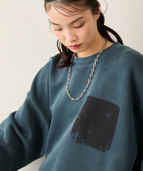 セール】エアリーピグメントクルーネックプルオーバー（Tシャツ