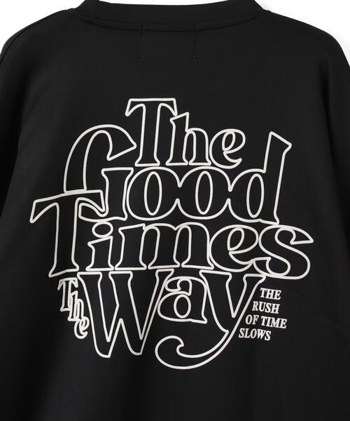 WEGO（ウィゴー）の「WEGO/アウトラインロゴプルオーバー（スウェット・メンズ・ブラック/ホワイト・LARGE）」の11枚目の写真