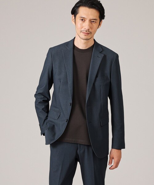 TAKEO KIKUCHI（タケオキクチ）の「【360°ストレッチ／セットアップ対応】None Of Stress ジャケット（テーラードジャケット・メンズ・サンドベージュ/ブルー系その他/ブラック/ブラック系4/ベージュ/ネイビー系4/ダークブラウン・04/03/02/01）」の21枚目の写真